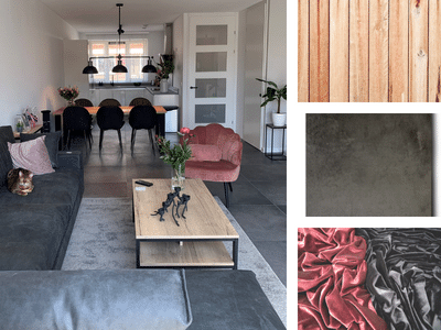 woonkamertegels moodboards