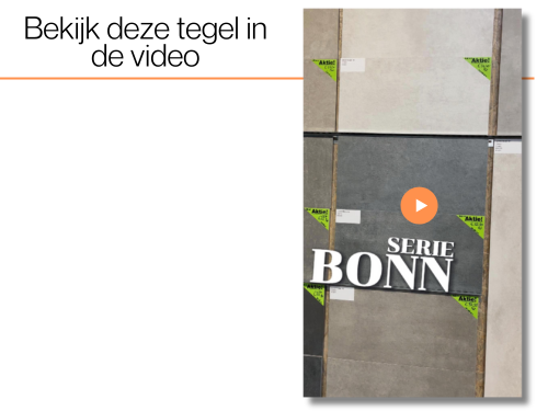 Bekijk deze tegel in de video - Bonn serie