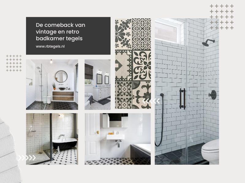 De comeback van vintage en retro badkamer tegels_Ede