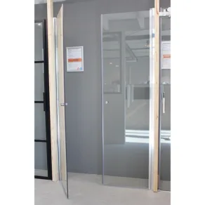 Douche Pendeldeuren chroom profiel 6 mm glas Nisdeur_1