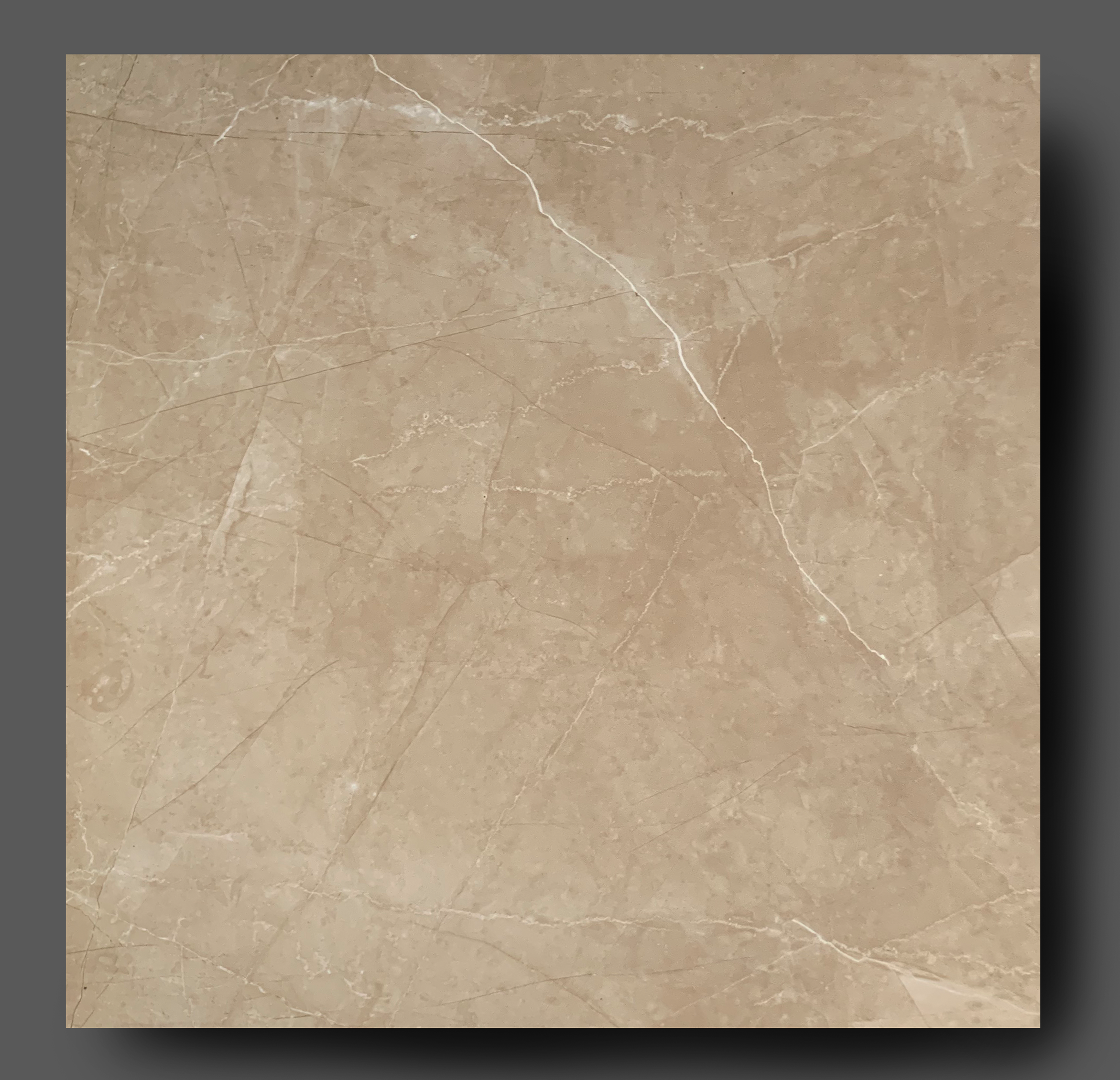 Gepolijst vloertegel 120x120 cm Marmerlook Bruin Beige NAV3 Is ook leverbaar in 30x60 cm, 75x75 cm, 60x60 cm, 90x180 cm, 45x90 cm, 60x120 cm en 90x180 cm.
