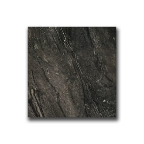 Gepolijst vloertegel 120x120 cm marmerlook Merida zwart R47