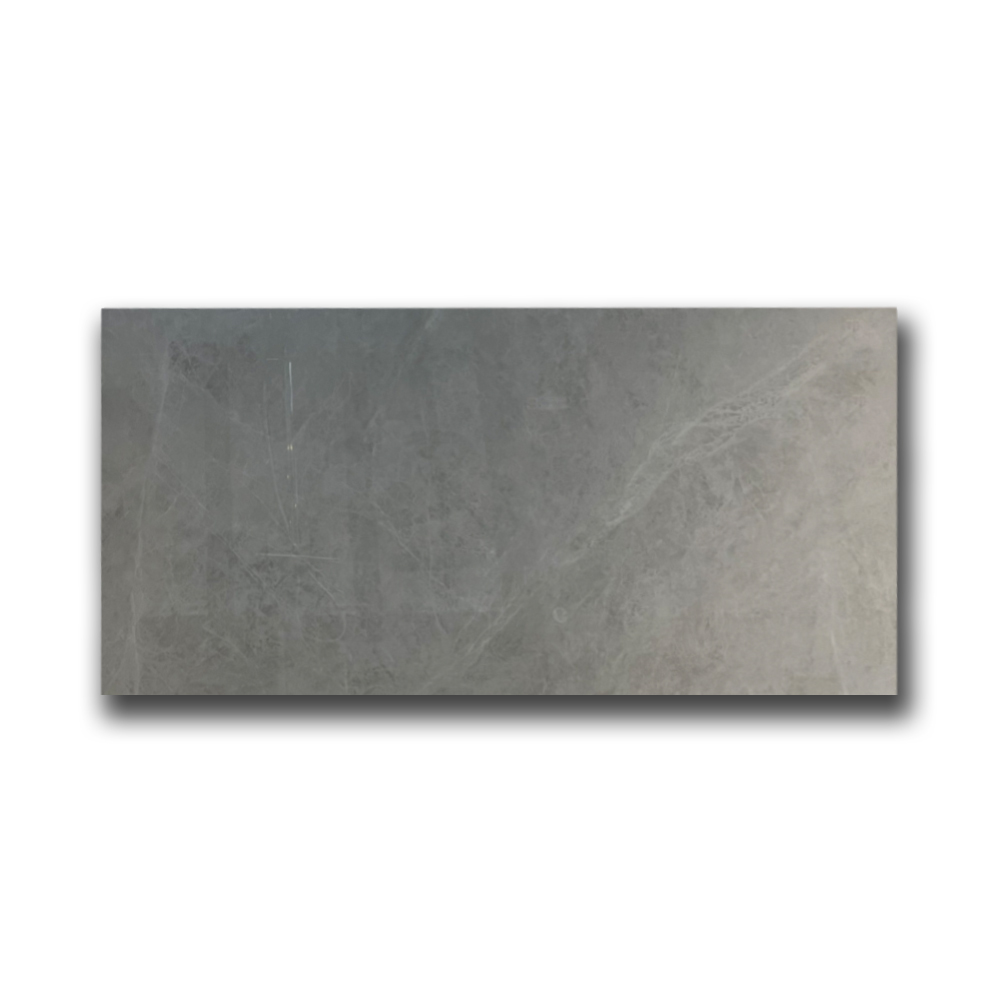 Gepolijst vloertegel 30x60 cm marmerlook Toledo Licht Grijs R30