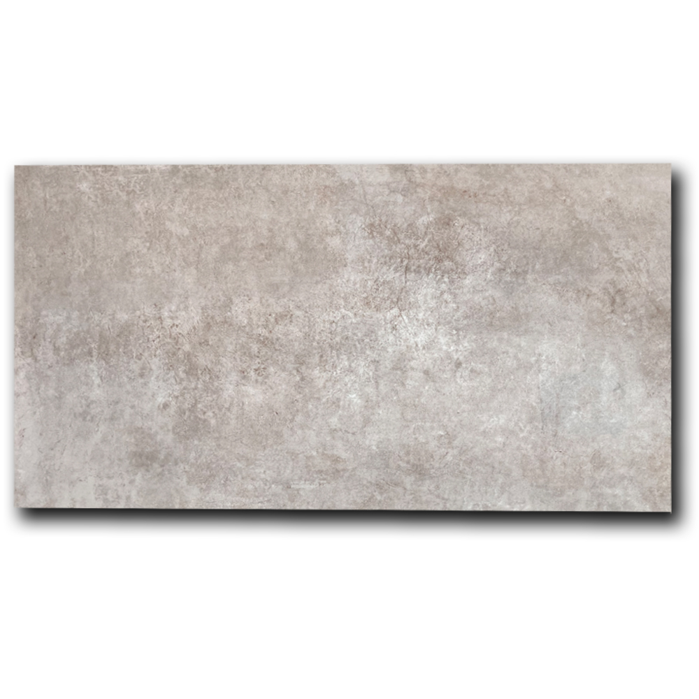 Gepolijst vloertegel 60x120 Marmerlook Girona Licht grijs R40