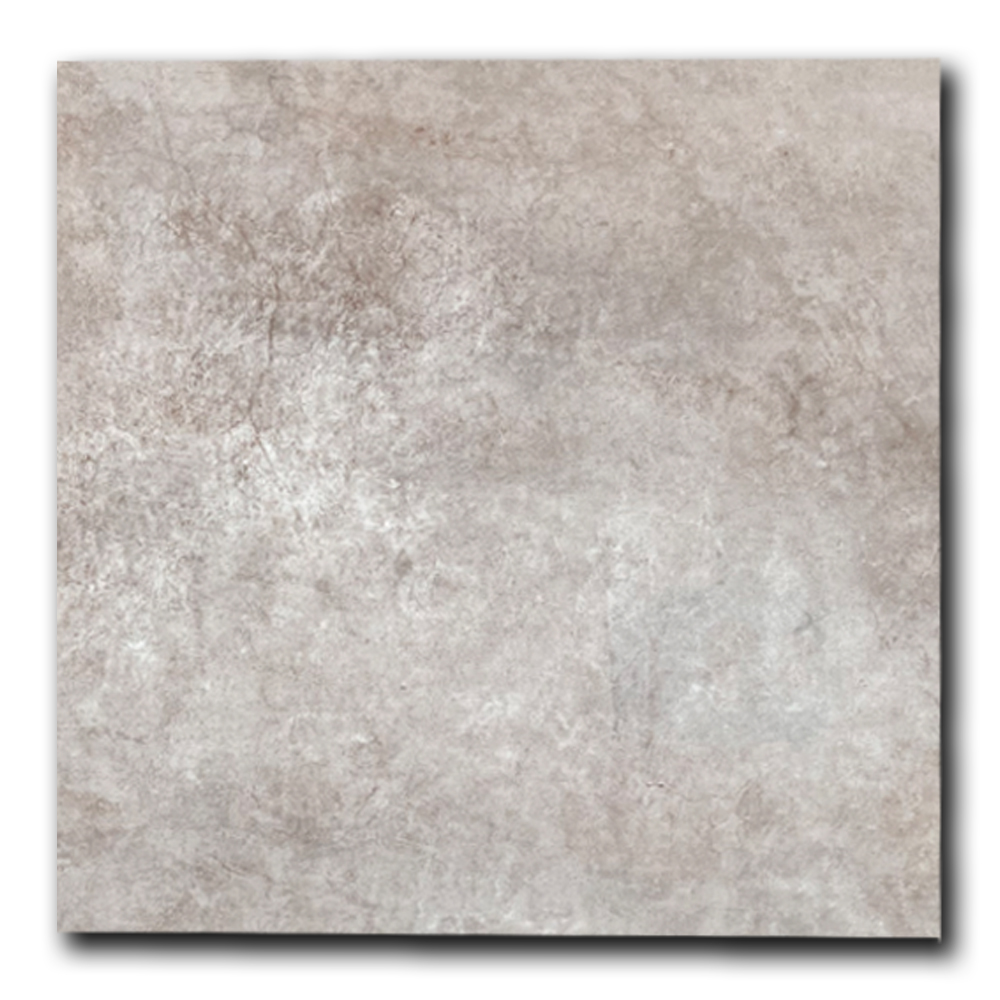 Gepolijst vloertegel 60x60 cm Marmerlook Girona Licht grijs R40