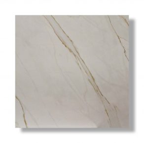 Gepolijst vloertegel 75x75 cm Marmerlook Goud Nav34