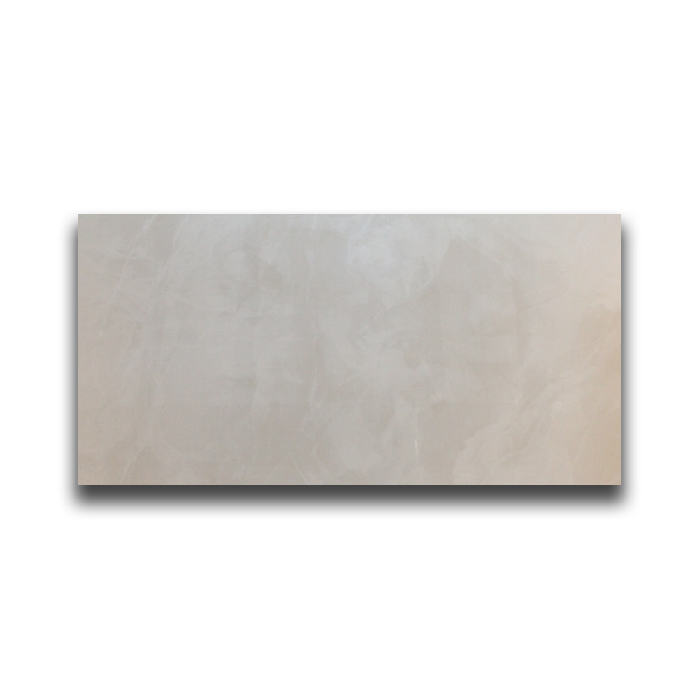 Gepolijst vloertegel marmerlook Malaga Creme 30x60 cm R34