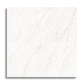 Gepolijste Vloertegel 60x60 cm Marmerlook Carrara Chique Taupe wit NAV75 diverse printen. Ook leverbaar in andere maten