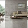 Gepolijste vloertegel 120x120 cm Marmerlook GEO Taupe C283-sfeerfoto