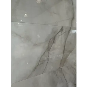 Gepolijste vloertegel 60×120 cm Marmerlook Onix Grijs R110 details foto_in rb tegels showroom