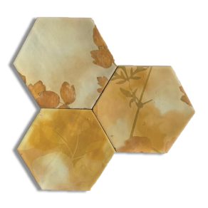 Hexagon tegel 13,9x16 cm APE Touareg Mix Ocre A188