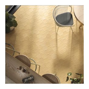 Hexagon tegel 13,9x16 cm Nomade Ocre A180 sfeerfoto