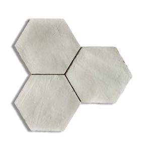 Hexagon tegel 13,9x16 cm APE Nomade pearl A186
