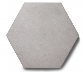 Hexagon vloertegel 23x26 cm Betonlook Pasi licht grijs H106