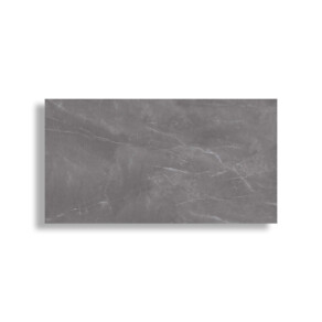 Hoogglans vloertegel 60x120 cm Marmerlook Arma Grijs NR43