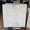Hoogglans vloertegel 60x120 cm Marmerlook Puglia Grijs taupe NR19