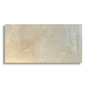 Hoogglans vloertegel 60x120 cm marmerlook Abu Dhabi Crema beige Onix NR51