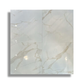 Hoogglans vloertegel 60x60 cm Luxury Calacatta Goud NR80_ook leverbaar in 60x120