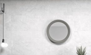 marmerlook licht grijs wit Nav 2 als wandtegels gebruikt