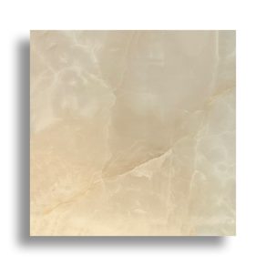 Hoogglans vloertegel 60x60 cm marmerlook Abu Dhabi Crema beige Onix NR51