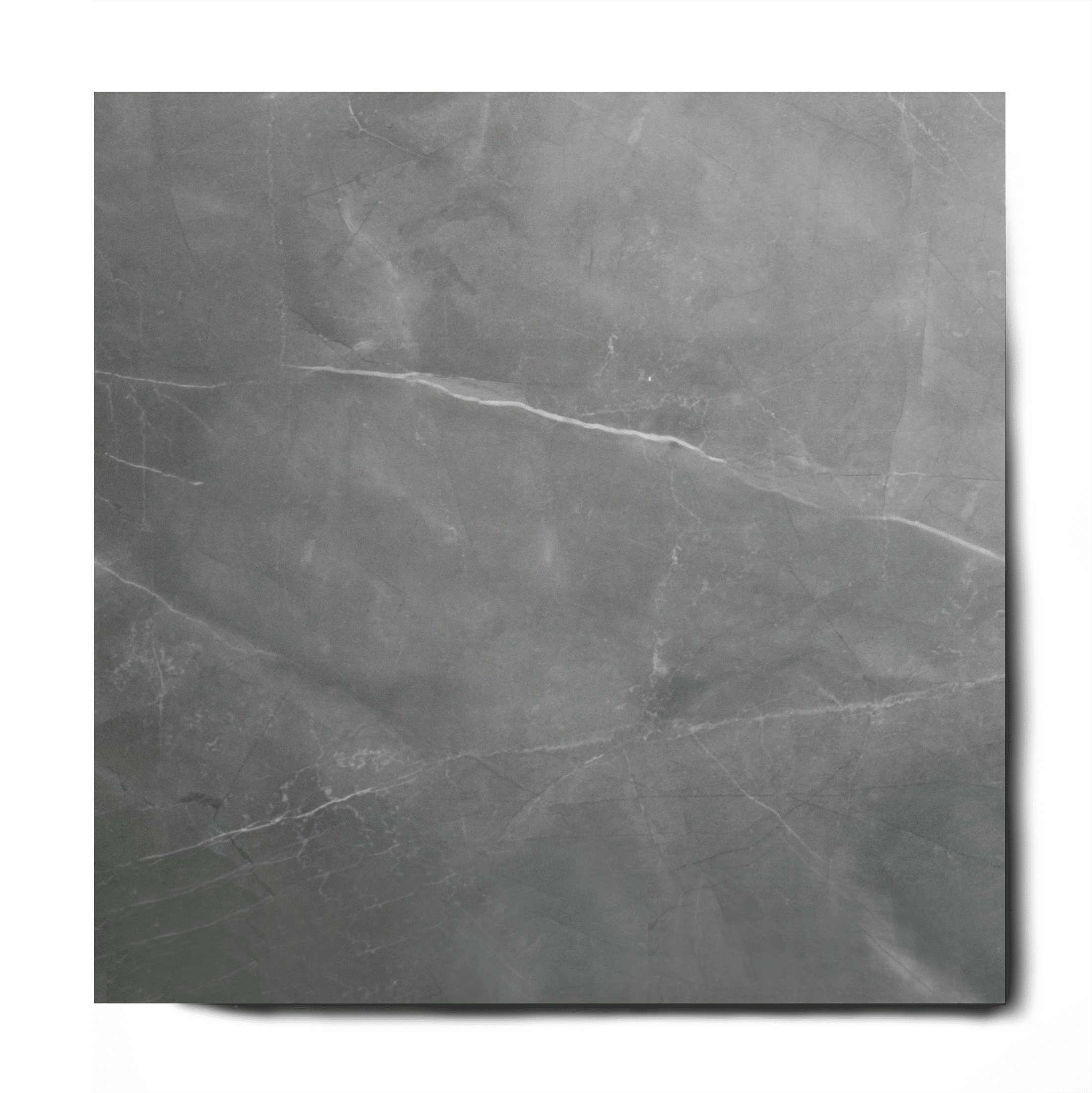 Hoogglans vloertegel 60x60 cm Arma Grijs Marmerlook NR43 Hoogglans vloertegel 60×60 cm Arma Grijs Marmerlook NR43 is geschikt voor gebruik op de vloer, wand en in combinatie met vloerverwarming. Met deze grijze marmerlook tegels creëert u een luxe uitstraling in de ruimte.