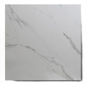 Hoogglans vloertegel 60×60 cm Marmerlook Carrara statuario zwart NR73 zorgt voor een klassieke, moderne uitstraling in iedere ruimte. Gebruik deze hoogglans vloertegel op de vloer, wand en in combinatie met vloerverwarming.