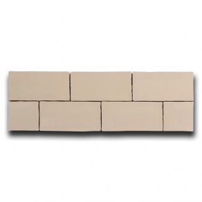 Hoogglans wandtegel 6,5x13 cm Florida beige A418