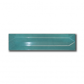 Hoogglans wandtegel 7.5×30 cm Glans Aqua Afwerking Omlaag A207