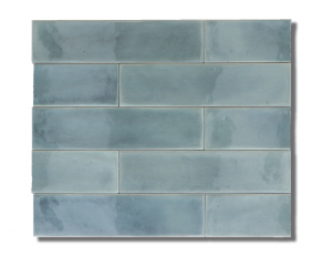 Hoogglans wandtegel 7,5x30 cm Cifre Opal Turquoise RBT183