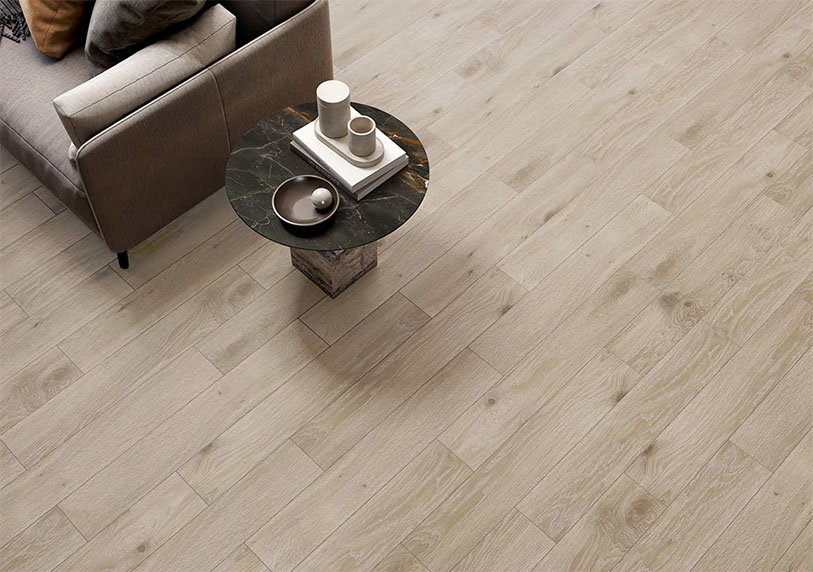 Houtlook tegel 15x90 cm Catalonia Beige R62 - inspiratie foto