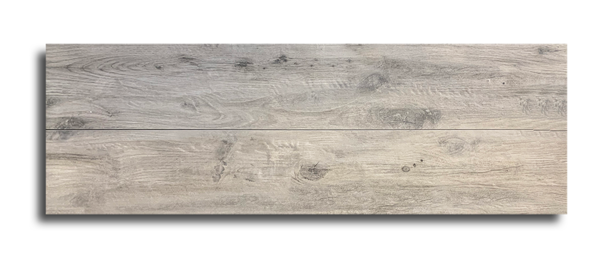 Houtlook tegel 20x120 cm Grijs Bruin met noesten NR108 Houtlook tegel 20x120 cm Grijs Bruin met noesten NR108