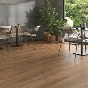 Houtlook tegel 20x120 cm Harvard Walnoot bruin G163