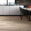 Houtlook tegel 20x75 cm Visgraat Barcelona Bruin Beige NAV85 als keukentegels gelegd_inspiratie foto