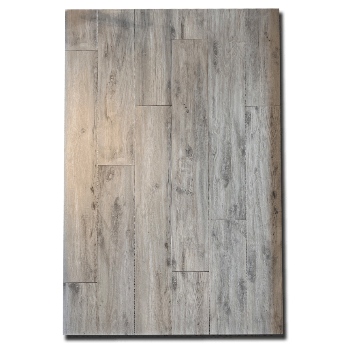 Houtlook tegel 20×120 cm Grijs Bruin met noesten NR108 Houtlook tegel 20×120 cm Grijs Bruin met noesten NR108