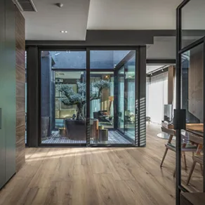 Houtlook tegel 30x120 cm Bruin R10 DC12