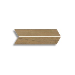 Houtlook tegel 56,6x9,6 cm Hongaarse punt Levi licht bruin M32