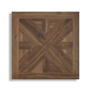 Houtlook tegel 75x75 cm Parketlook Bruin N157