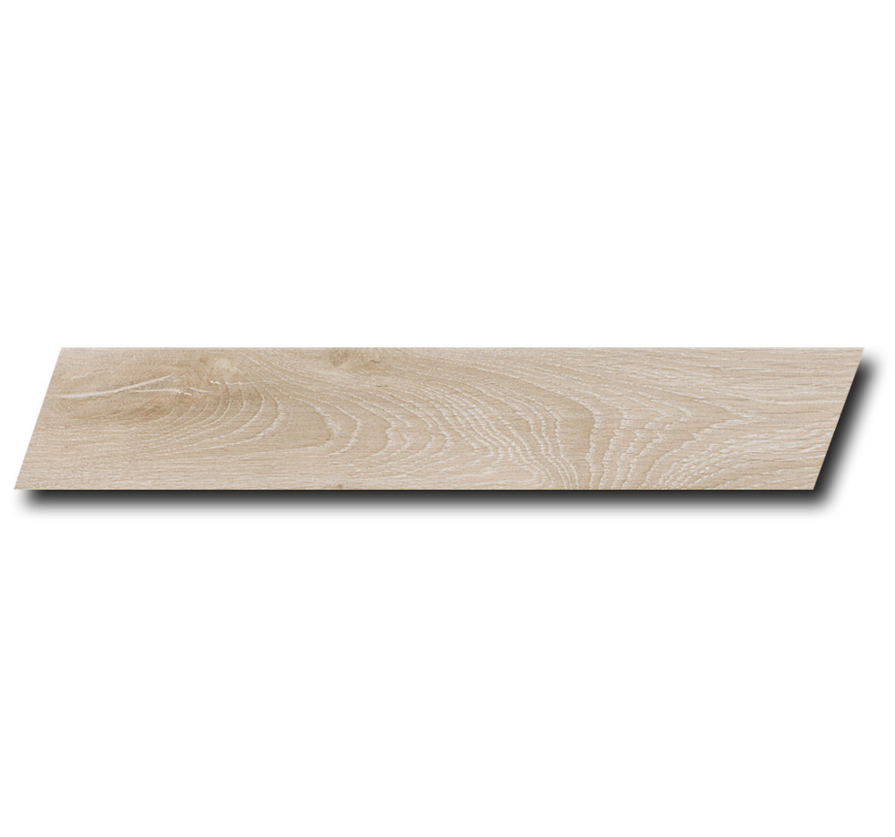 Houtlook tegel 8x40 cm Hongaarse punt Catalonia Beige R62 Houtlook tegel 8x40 cm Hongaarse punt Catalonia Beige R62