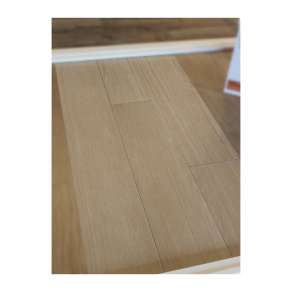 Houtlook tegel - Keramisch parket 20x120 cm Marbella beige Nav39 in de showroom