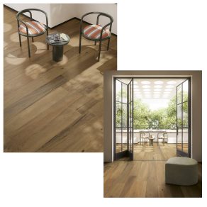 Houtlook tegel Levi licht bruin M32 kan in diverse ruimtes worden gelegd_inspiratie foto