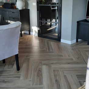 Houtlook tegels visgraat