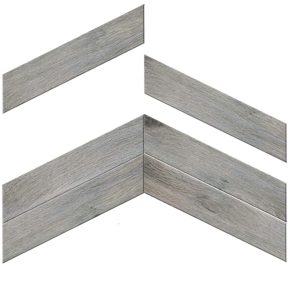 Keramisch Parket 8x40 cm Hongaarse punt Catalonia Grijs R61 - Visgraatmotief