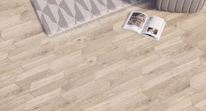 Keramisch Parket 8x40 cm Hongaarse punt Catalonia Wit R64 - inspiratie foto