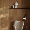 Keramisch Parket Brescia bruin CC40 - als wandtegels gebruikt