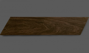 Keramisch parket 9,8×46,5 cm Hongaarse Punt Donker Bruin A102 is geschikt op de vloer en wand