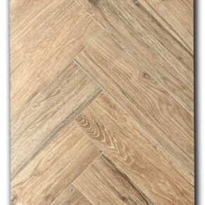 Keramisch-parket-Brescia-bruin-naturel-CC41-visgraat-voorbeeld-op-de-vloer