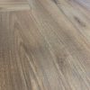 Keramisch parket visgraat 15×60 cm Bruin DC3 als toilet tegels