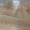 Keramisch parket visgraat 15×60 cm Bruin DC3 in de gang