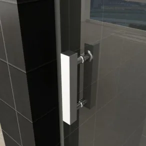 Profielloos Nisdeur RVS geborsteld Miocera - detail