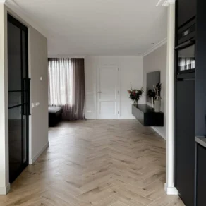 Houtlook tegel visgraat 15x60 cm Franse Eiken Beige DC4
